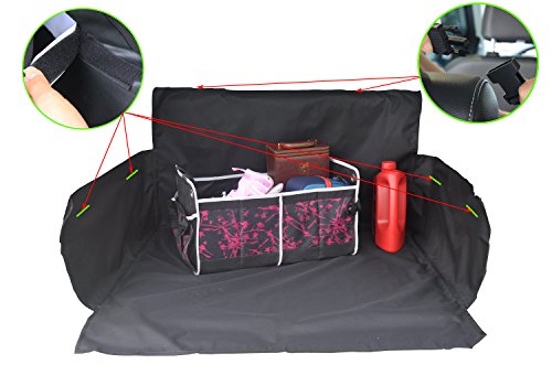 Pet Dog Trunk Cargo Liner - Oxford Car SUV Seat Cover - Waterproof Floor Mat for Dogs Cats - Washable Dog Accessories - Image 6