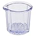 Winco PSN-2 Blue 2 Oz Plastic Syrup/Cream Pitcher-PSN-2