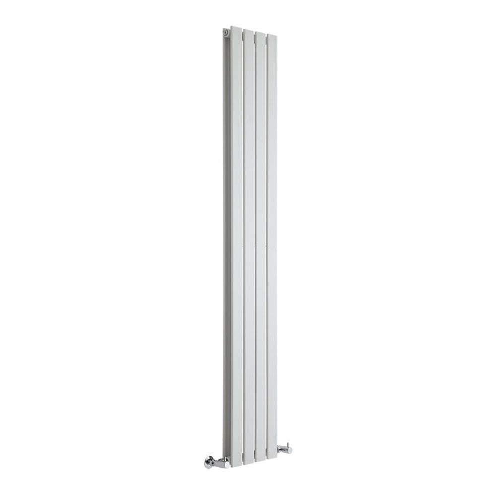 Milano Alpha White Vertical Double Flat Panel Radiator - 1780mm x 280mm