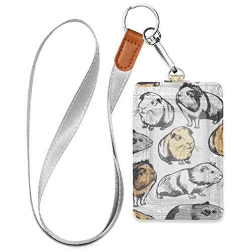 Porte-badge en cuir OTVEE pour le bureau et les déplacements