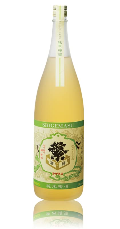 Amazon.co.jp: 高橋商店 繁桝純米梅酒 1,800ml : 食品・飲料・お酒