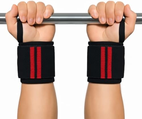 Protetor De Punho Profissional Academia Crossfit Munhequeira Puls...