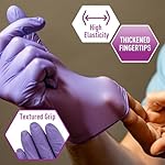 MedPride Powder-Free Nitrile Exam Gloves, Medium, Case/1000 (100 Count (Pack of 10)) - Image 5