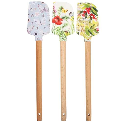 Ultechnovo 1S151753R213SR Silicone Spatula Dough Scraper 3Pcs Silicone Spoon Spatula cover