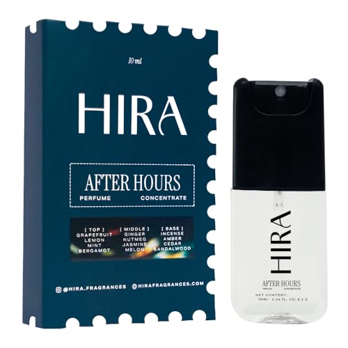 Image of HIRA After Hours Pocket Perfume for Man 10 ml | Fresh, Citrus & Woody Eau De Parfum for Date Nights| Long Lasting Travel Perfume for Men | Mini Perfumes | Birthday Gift for Men, Boys