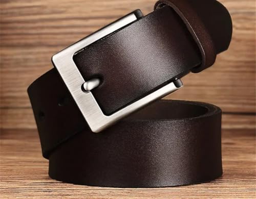 Men Decorative Buckle Leather Belt for Jeans and Stylish Workwear2