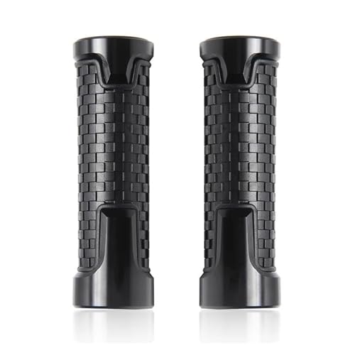 BGRVCKS Impugnatura Moto Accessori per Motociclette per TRANSALP XL 600 650 700 V XL700V XL650V Manopole per Manubrio Manopole per Moto (Nero)