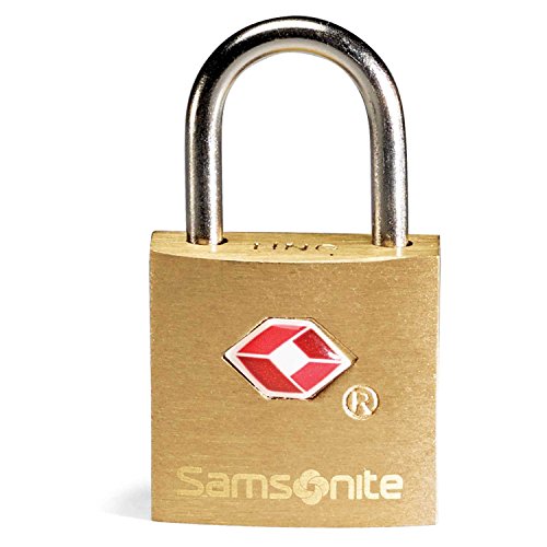 Samsonite Travel Sentry 2-Pack Key Locks, Brass #TOP3