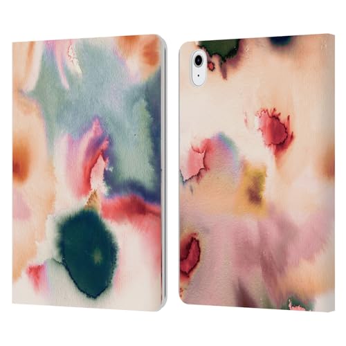Étui portefeuille pour iPad Air 11 protection housse cuir Ninola Aquarelle