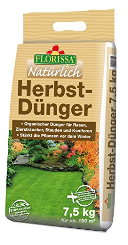 Florissa Engrais d'automne - avec beaucoup de potassium pour jusqu'à 150 m² 7,5 kg * qualité professionnelle * Cover