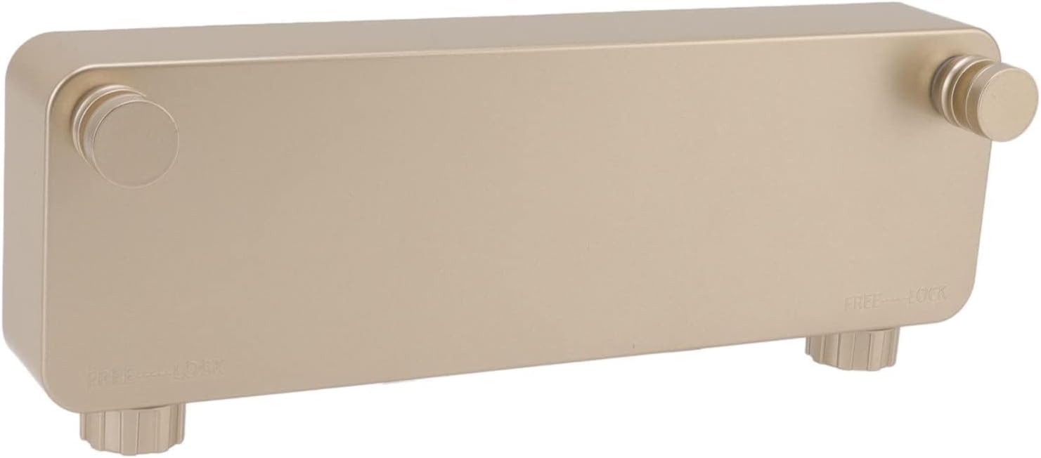 JEOZBM Retractable Clothesline, 5.2 Meters Space Saving Clothes Drying Laundry Line, Wall Mounted Drying Rack for Hotels Bathrooms Balconies(27cm-Gold)