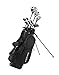 Aspire XD1 Men's Complete Golf Clubs Package Set Includes Titanium Driver, S.S. Fairway, S.S. Hybrid, S.S. 6-PW Irons, Putter, Bag, 3 H/C's Right Hand - Blue - Choose Size! (Regular Size, Right Hand)