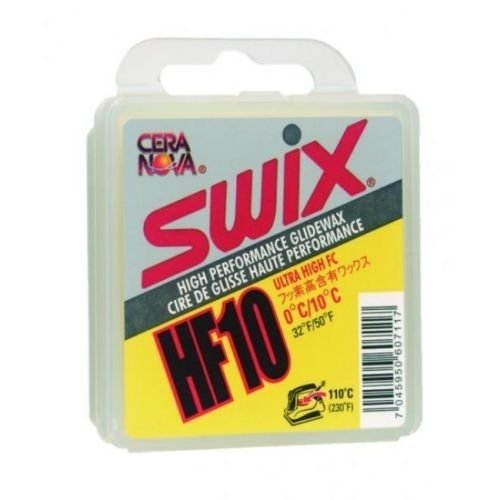 Swix HF10 Yellow Wax 0ºC to 10ºC (40g)