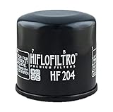HiFloFiltro HF204-4 Black Standard Premium Oil Filter, 4-Pack