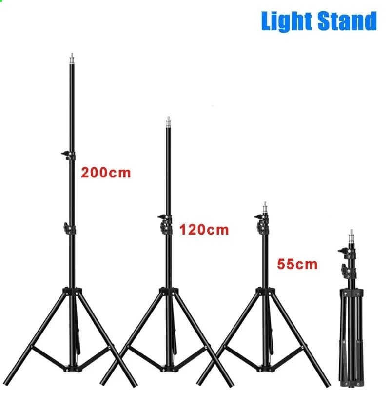 Supporto for proiettore Portatile, interfaccia in Lega di Alluminio, Altezza Regolabile da 1,2 m, Vite da 1/4".