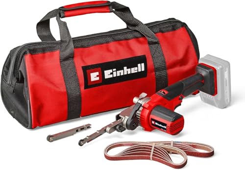Einhell Akku-Bandfeile TE-BF 18 Li-Solo Power X-Change (18 V...