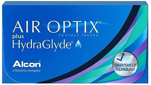Air Optix Alcon Hydraglyd Pack Of 6 Lenses -5.25 Clear