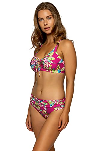 Sunsets Kauai Keyhole Swim Top, Orchid Oasis, 32E/30F/28G miniatura 4