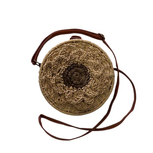 Jute Sling Bag With Crochet Flower (Light Brown) (B0B9NHSW21) Amazon Price History, Amazon Price Tracker