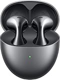 HUAWEI FreeBuds 6 Earbuds, Ear-Fitting Wearing, Dual-Driver True Sound, Stable & Clear Calls, Open-fit ANC,IP54 Water-Resistant, iOS & Android, Black