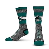 For Bare Feet NHL SAN JOSE SHARKS Marble Spotlight Team Colors Large