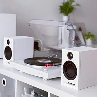 ABRAMTEK X30 Enceintes actives PC Bureau Proche Haut-parleur Bluetooth pour Home Cinéma Entrée Optique, Préampli Phono, Blanc (paire) - Les Beatles, Paul McCartney, John Lennon, RIngo Starr, George Harrison ABRAMTEK X30 Enceintes actives PC Bureau Proche Haut-parleur Bluetooth pour Home Cinéma Entrée Optique, Préampli Phono, Blanc (paire) – Image 6