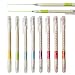 CHoSCH CS-8650 Super Dual-Tips Diamond Color Gel Pen And Bright Highlighter, Markers, 8-Count, 8-Color, (8)