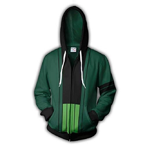 Anime One Piece Pullover Hoodie Unisex 3D Printing Zip up Sudadera con...