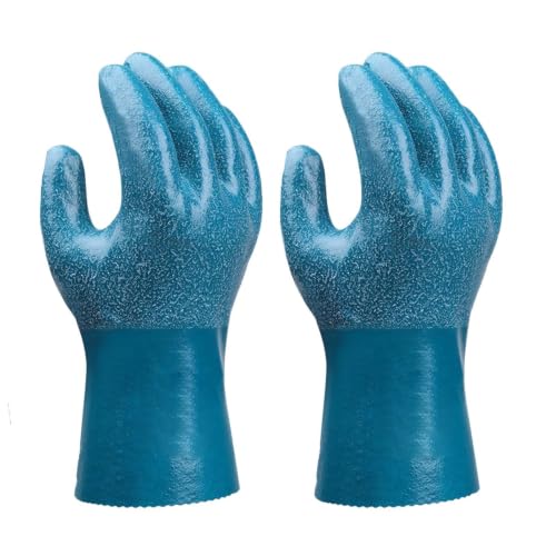 Guantes de goma unisex para tareas domésticas y seguridad en el taller