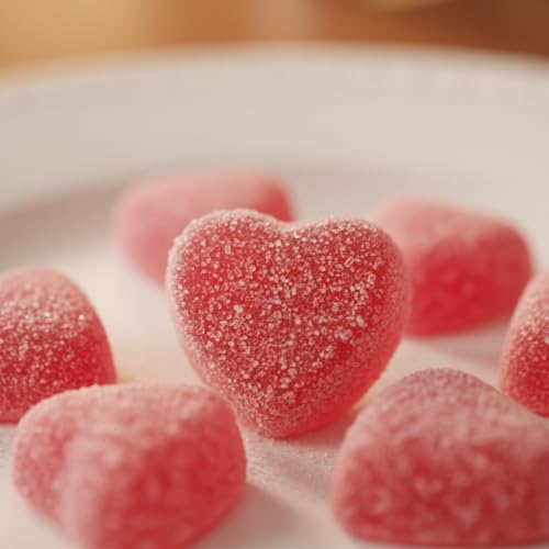 Caramelos de gelatina en forma de corazón 8 oz miniatura 4