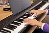 Yamaha 88-Key Digital Piano with Weighted Keys, Compact Design, Bluetooth, Keyboard, Music Rest, Sustain Foot Switch, and Built-in Speakers for Home Practice or Travel P145BT #4