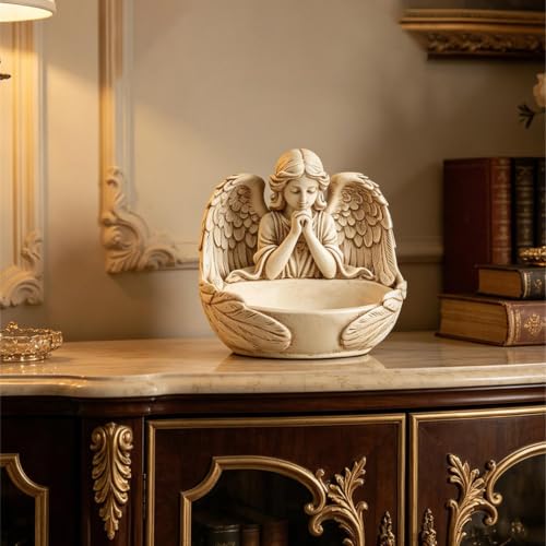 Plateau de rangement pour bijoux en résine avec compartiment bagues