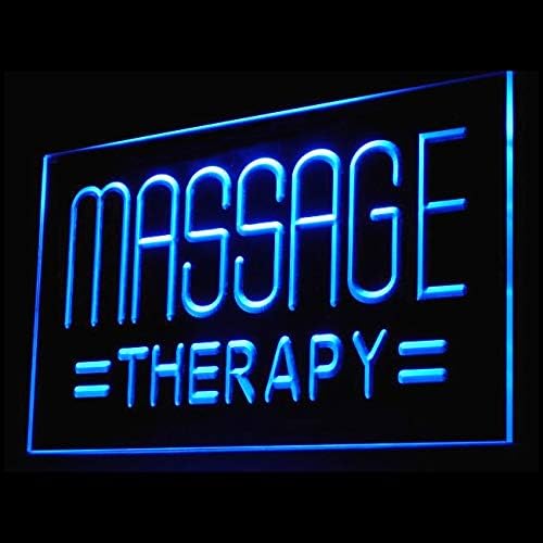 160043 Massage Therapy Body Relieve Tension Mental Display LED Light Neon Sign