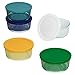 Pyrex 1125925 10 Piece Simply Store "Lanes" Decorated Storage Set, Clear