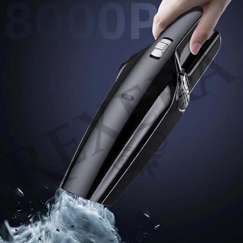 Image of REXERA 𝐖𝐢𝐫𝐞𝐥𝐞𝐬𝐬 Handheld Portable Car 𝐕𝐚𝐜𝐮𝐮𝐦 𝐂𝐥𝐞𝐚𝐧𝐞𝐫 2IN1 | Rechargeable 2X High Power Multiuse Cordless Mini Vacuum 𝐂𝐚𝐫 & 𝐇𝐨𝐦𝐞 Dual Use Vacuum Claner* (Black Slate)