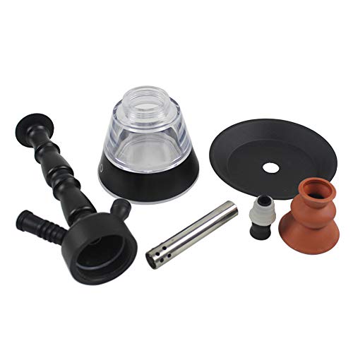 HCDMRE Arab Luxury Extreme Serie 017: 17"Schlauch Shisha Combo Kit Set, Shisha Pipe Acryl Basismetall Material Rauchen Wasserpfeife Bong – Bild 7