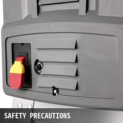 VEVOR Jointers Woodworking 8 Inch Benchtop Jointer 1500W Jointer Planer Heavy Duty 9000 RPM/min Benchtop Planer 6M/min 120 mm Cutting Thickness Wood Jointer Benchtop For Wood Cutting Planer