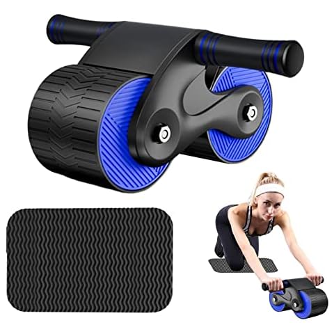 Ab Roller Workout Equipment | Automatic Rebound Abdominal Wheel | AB Roller Core Workout Equipment | ABs Roller Wheels Gym Accessories Excercise at Home Cover