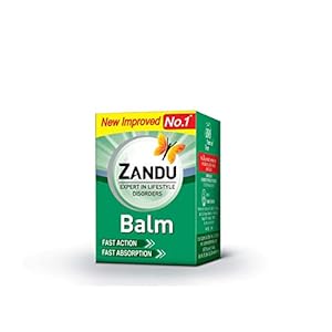Zandu Balm For Aches, Pains & headaches 9ml