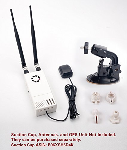 SummitLink Clear Case with Fan for ADS-B Raspberry Pi Stratux DIY Kit, Matte Finish Tool Free Assembly (Does not fit AHRS)