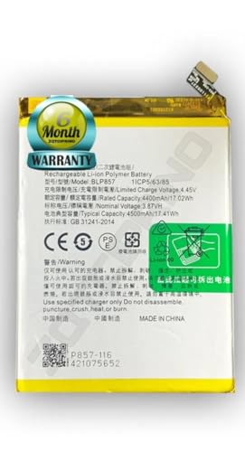 Image of Original BLP857 Battery for Oppo Q3 Pro / G7 Max /GT Neo Battery with 6 Month Warranty***(N290)