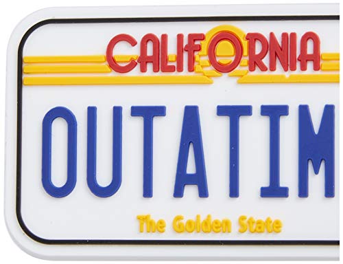 Back To The Future PVC Keyring License Plate – vue 3