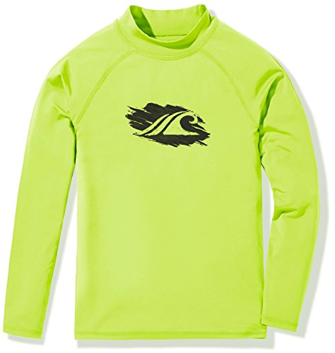 Image of TSLA Girls Long Sleeve Rash Guard Shirt UV /SPF Water Beach Surf Swim UPF 50+ Top Sunscreen Swimwear Shirts