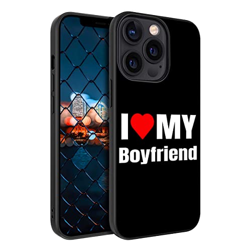 I Love My Boyfriend Red Heart Decor Phone case for iPhone 16 15 1...