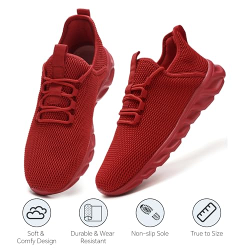 Womens Running Shoes Walking Tennis Sneakers Casual Slip on Athletic Sports Gym Trainers Breathable Lightweight Comfortable Fashion3