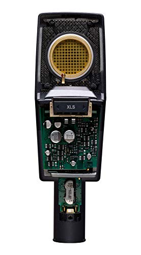 Image of AKG Pro Audio C414XLS Pair Studio Grade Professional Large Diaphragm, Dual Capsule, Multi-Pattern, Vocal & Instrument Condenser Microphone with Aluminum Carrying Case. XLR Connector. Gray with Gold.