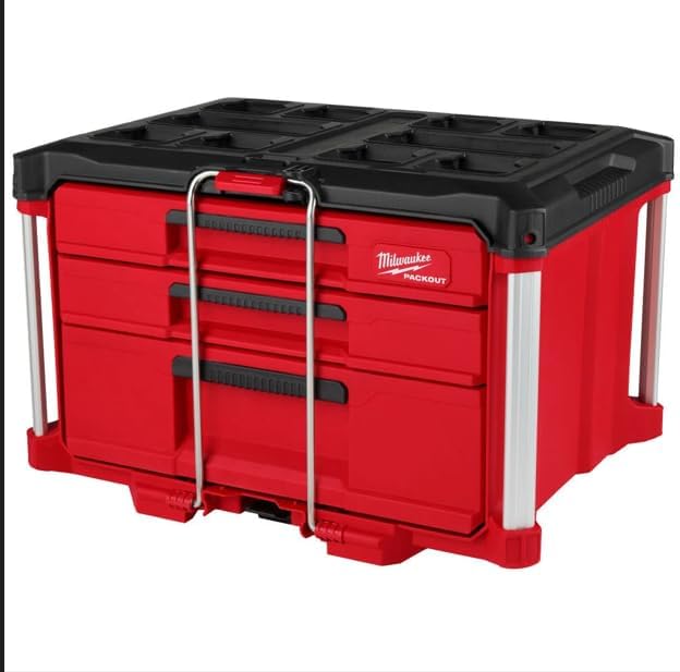 Milwaukee Electric - PACKOUTTRADE Multi-Depth 3-Drawer Tool Box