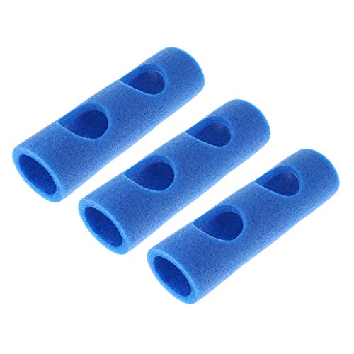 Tongina 3pcs Pool Noodle Connector with 2 Cross Holes Noodles Builder Joint Builder