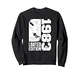 Kitesurf Kitesurfer Cumpleaños nacido en 1983 Kitesurfista Sudadera