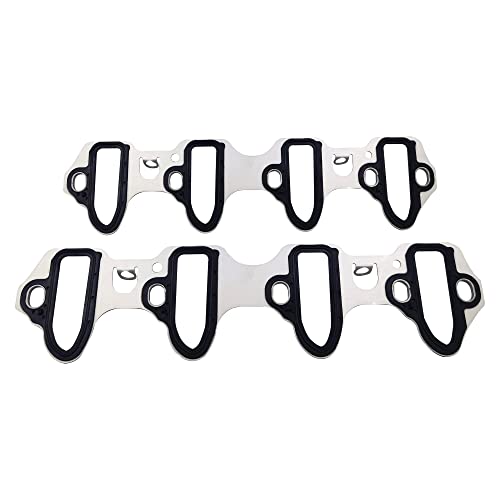 Image of Parts Flow Aluminum Intake Manifold Gasket For 99-15 Chevrolet GMC Cadillac 4.8 5.3 6.0 6.2
